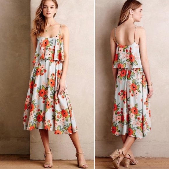Anthropologie Dresses & Skirts - Anthropologie Paper Crown Poppy Field Dress